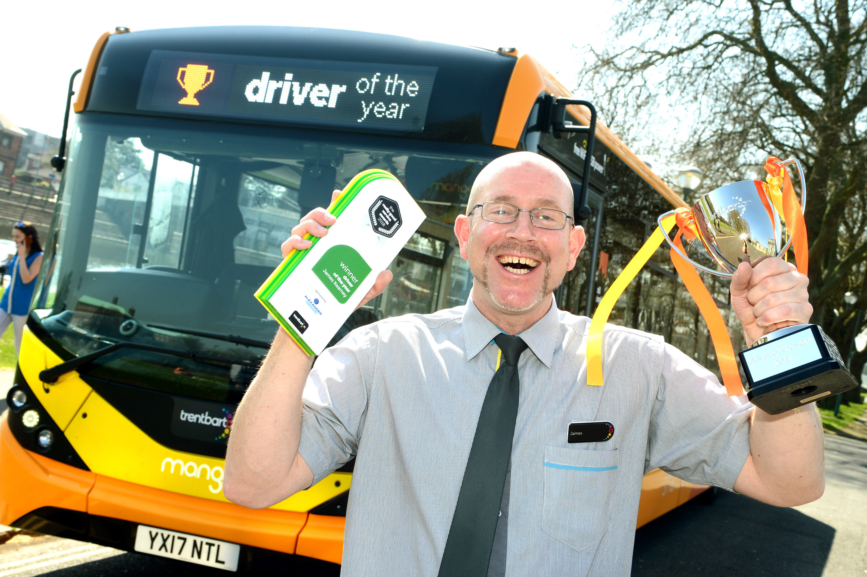 James in line to be UK Bus Driver of the Year
